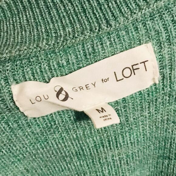 Lou & Grey by LOFT Pleated Sweater - Picture 6 of 7